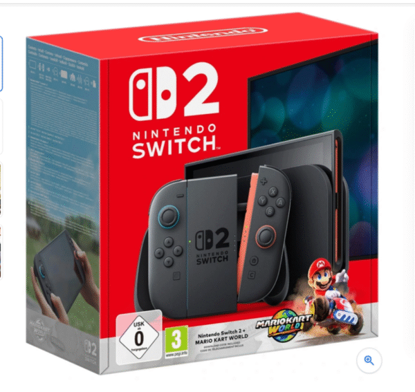 NINTENDO SWITCH 2 WITH MARIO KART WORLD
