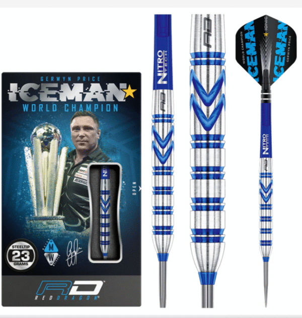 darts bundle winmau  blade 6  3 core carbon board surround and plasma light, gerwyn price darts - Image 9