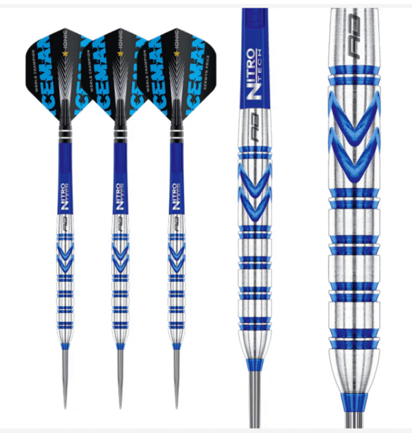 darts bundle winmau  blade 6  3 core carbon board surround and plasma light, gerwyn price darts - Image 8