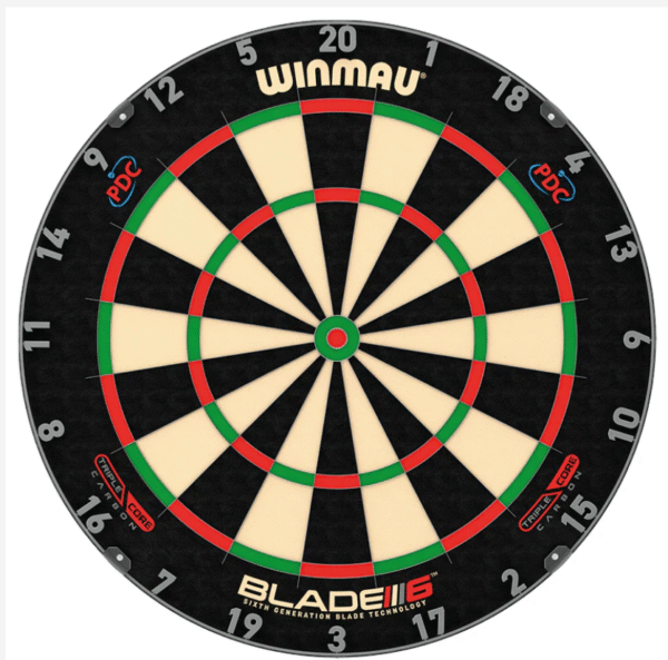 darts bundle winmau  blade 6  3 core carbon board surround and plasma light, gerwyn price darts - Image 7