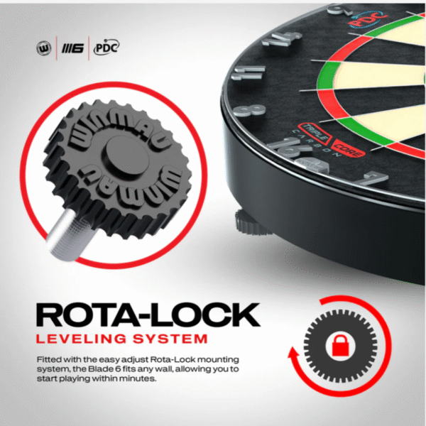 darts bundle winmau  blade 6  3 core carbon board surround and plasma light, gerwyn price darts - Image 6