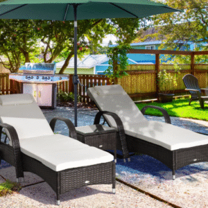3 piece sun loungers