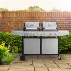 boss dual fuel bbq with side burner