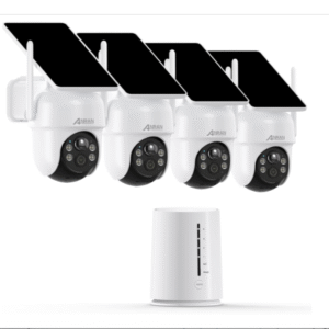 4 CAMERA WIRELESS SOLAR CCTV SYSTEM