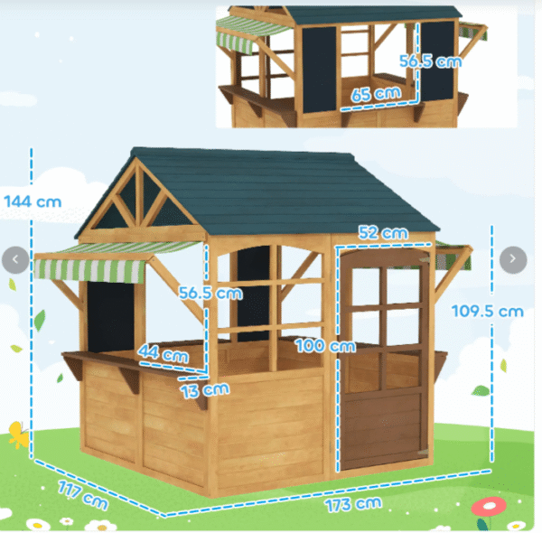 WOODEN PLAYHOUSE - Image 2