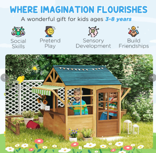 WOODEN PLAYHOUSE - Image 5