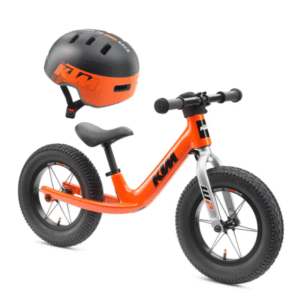 KTM BALANCE BIKE AND KTM HELMET