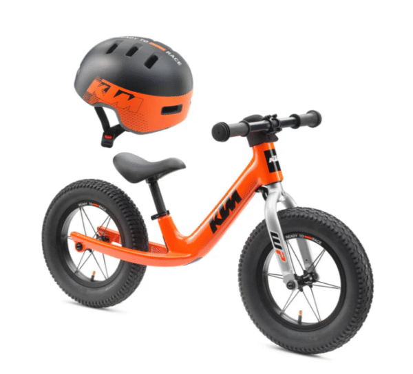 KTM BALANCE BIKE AND KTM HELMET