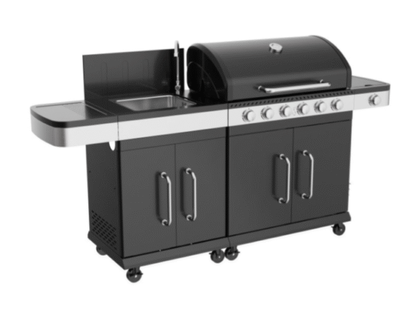 BOSS GRILL GAS BBQ WITH SINK