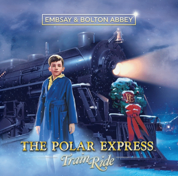 polar express train ride for 5🎅🏽🧑🏽‍🎄🎄
