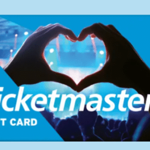 £200 TICKET MASTER GIFT CARD