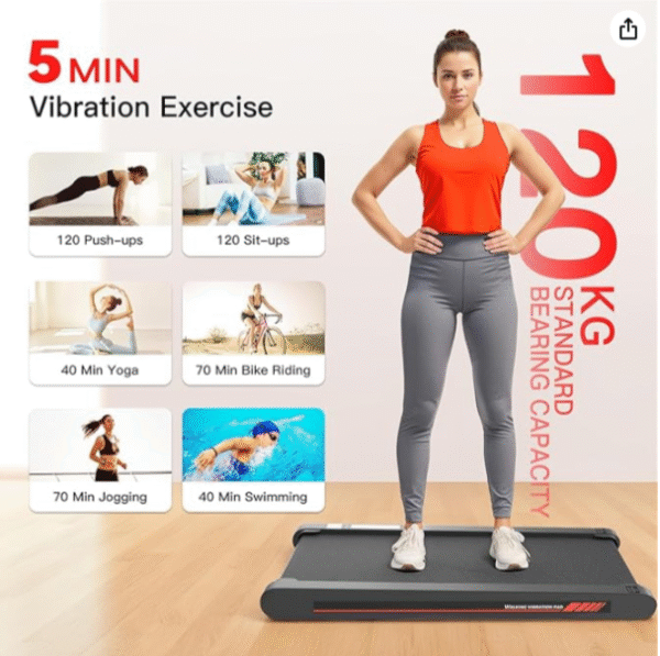 WALKING PAD WITH VIBRATION & INCLINE - Image 2