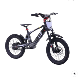 revvi 18" black kids e bike
