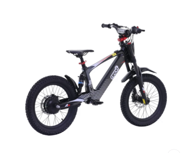 revvi 18" black kids e bike - Image 4