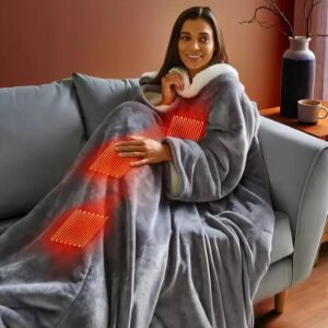 HEATED WEARABLE BLANKET