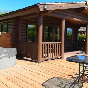 valentines luxury log cabin 💘