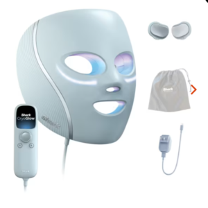 shark cryoglow LED facemask