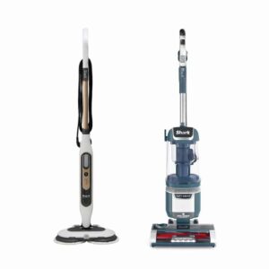 shark vac and steam/scrub mop bundle