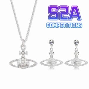 Vivienne westwood earings & necklace