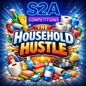HOUSEHOLD HUSTLE (£200 WORTH OF EVERYDAY ESSENTIALS)