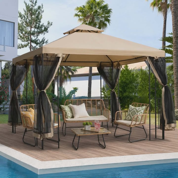 Gazebo & garden furniture