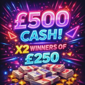 X2 WINNERS OF £250 CASH